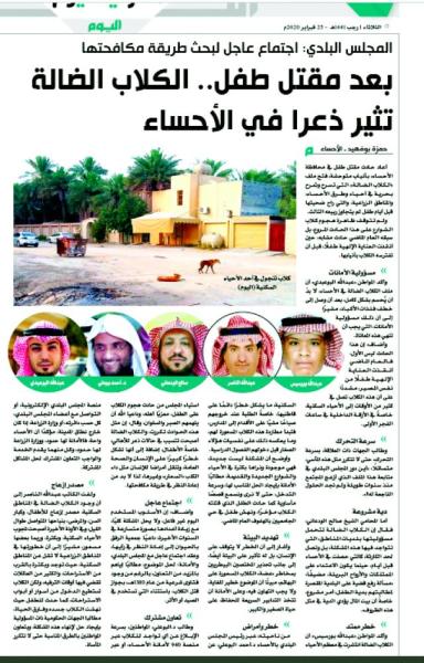 «الكلاب الضالة».. خطر ومصدر إزعاج بأحياء الدمام