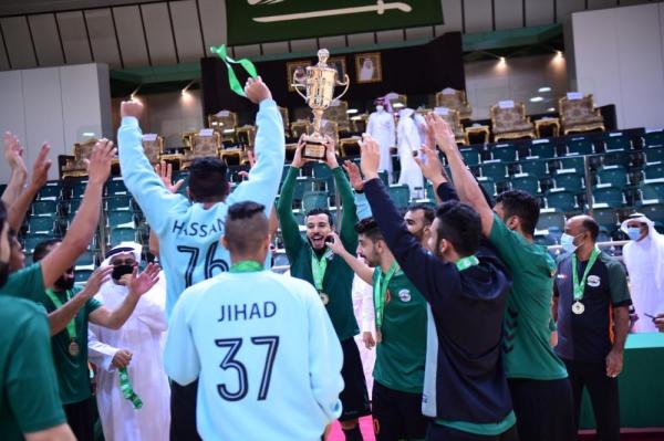 بالصور : تتويج النور بلقب دوري اليد الممتاز