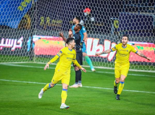 النصر يكتسح الباطن بسباعية