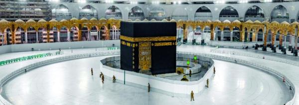 «معا محترزون».. يروي قصة الجائحة في المسجد الحرام