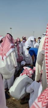 تشييع جنازة «محمد الوعيل» بحضور عدد كبير من الإعلاميين