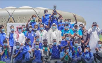 الهلال ينتزع لقب شباب " القوى السعودية "