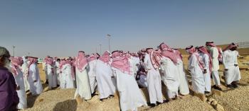 تشييع جنازة الأستاذ محمد الوعيل بمقبرة شمال الرياض