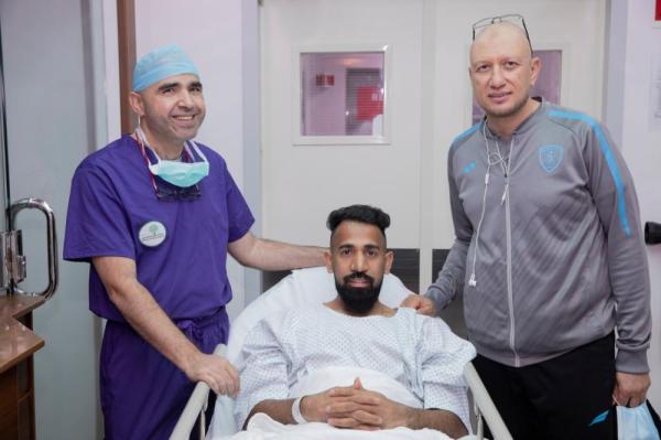 عملية جراحية ناجحة لبوحيمد الفتح