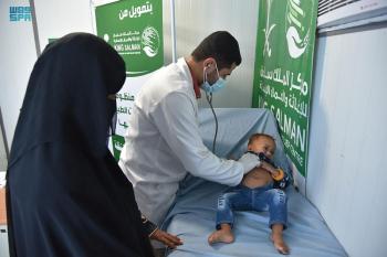 خدمات علاجية من مركز الملك سلمان للمستفيدين بعبس