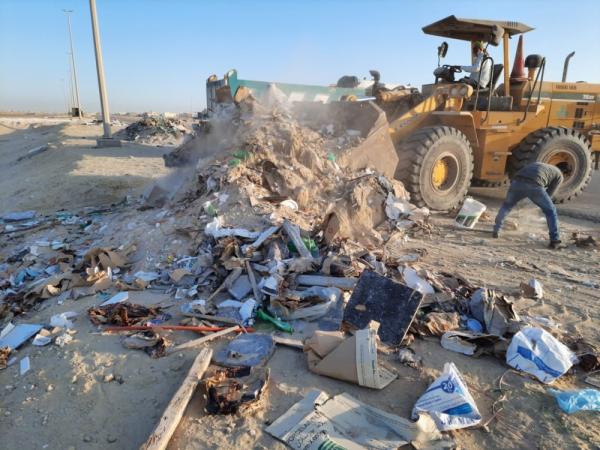 450 بلاغا لـ «شرقية جميلة بلا أنقاض»
