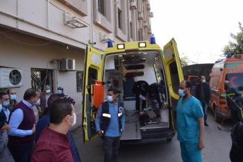 مصر..إرتفاع عدد مصابي حادث "قطاري سوهاج" إلى 165 شخصاً