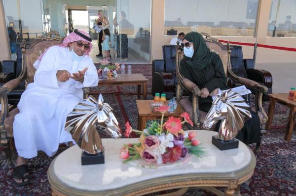 «مزهبة» تطير بلقب الحفل 23 لفروسية الأحساء