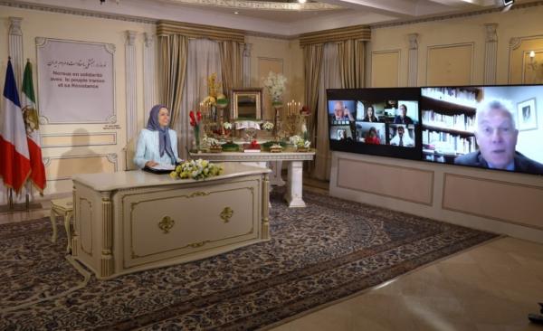 رجوي تطالب أوروبا بموقف حاسم تجاه نظام الملالي