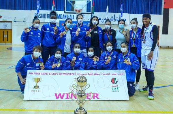 سيدات «النصر» الإماراتي بطلات للسلة