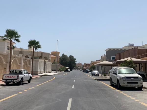الانتهاء من تأهيل شوارع «خزامى الخبر»