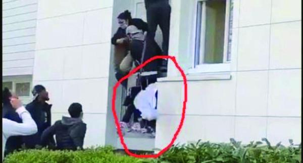 نجاة رضيع من الموت مرتين