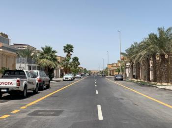 الانتهاء من تأهيل شوارع «خزامى الخبر»