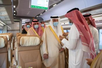 إعادة تشغيل رحلات قطار الحرمين السريع في محطة المطار بجدة