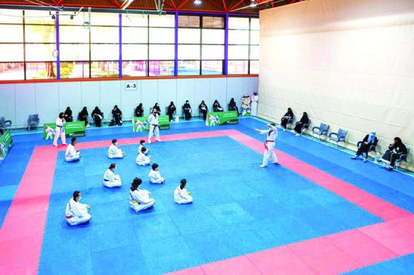 طالبات «جامعة نورة» يتفاعلن مع التايكوندو