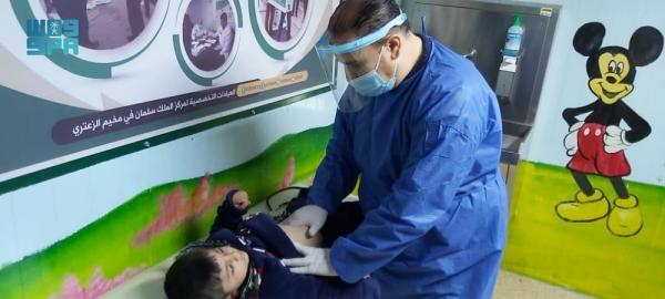 خدمات طبية لـ 345 لاجئاً في مخيم الزعتري