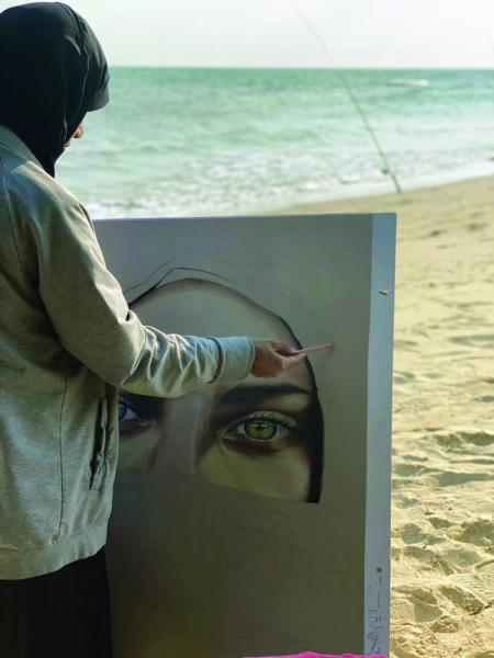 تشكيلية: الرسم عالم لا يدخله إلا من يعرف قيمة الألوان
