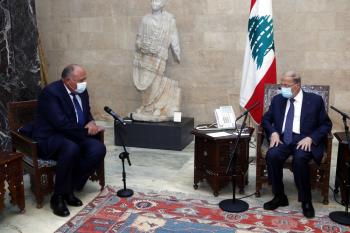 حضور مصري في لبنان.. وفرنسا تحذر معرقلي تشكيل الحكومة