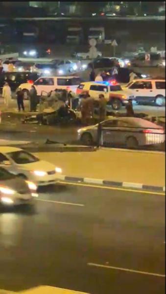 مصرع وإصابة 4 أشخاص في تصادم بالدمام