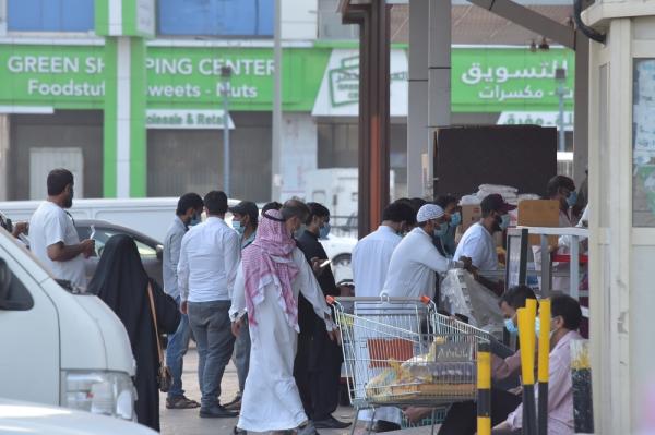 زحام بأسواق الجملة أول أيام رمضان
