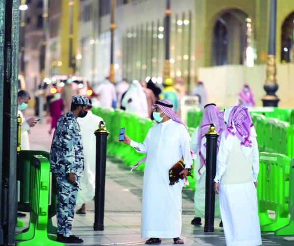 «أمن وسلامة» لقاصدي المسجد النبويالإجراءات الاحترازية..