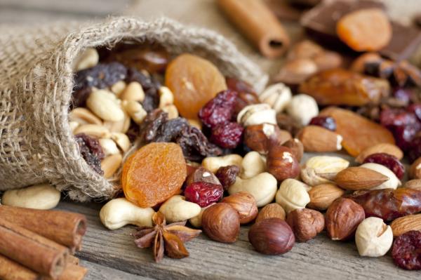 المكسرات غنية بمضادات الأكسدة