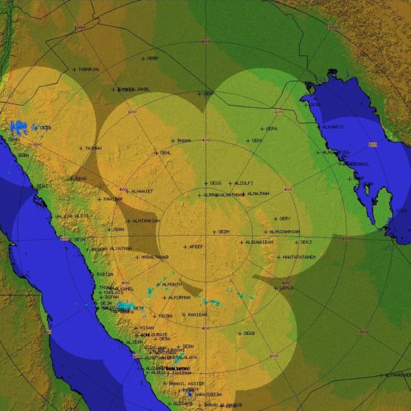 أمطار رعدية ورياح نشطة على مكة
