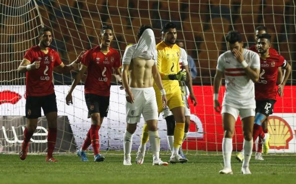ثنائية شريف تقود الأهلي للفوز على الزمالك