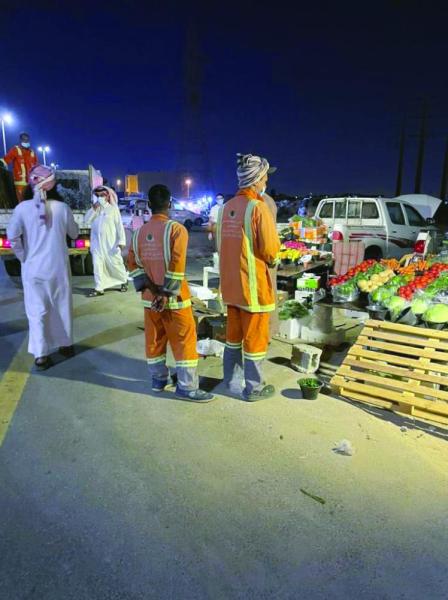 مصادرة 800 كيلو خضراوات من «الجائلة»