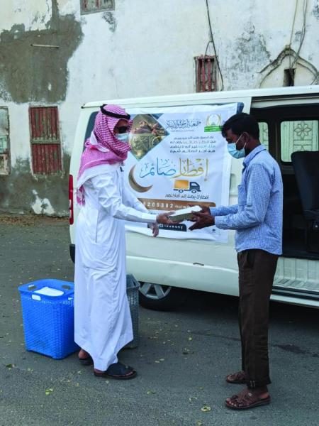 «دعوي الوجه» يوزع 2000 وجبة إفطار