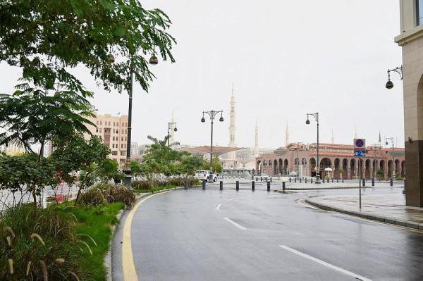 أمطار رعدية على المدينة المنورة حتى العاشرة مساءً