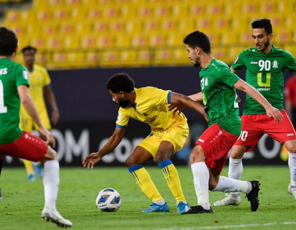 النصر يصعب مهمته الآسيوية بالخسارة أمام الوحدات