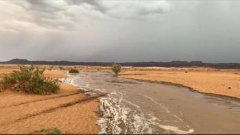 أمطار رعدية على نجران حتى الـ 11 مساء