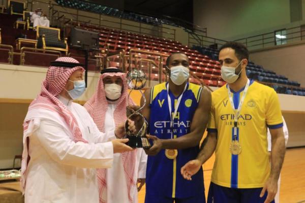 النصر يتوج بكأس السلة للمرة الثالثة