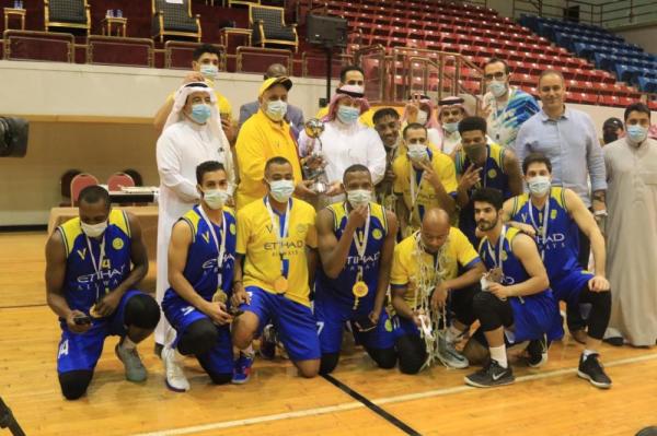 النصر يتوج بكأس السلة للمرة الثالثة