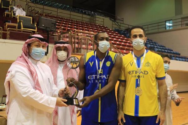 النصر يتوج بكأس السلة للمرة الثالثة