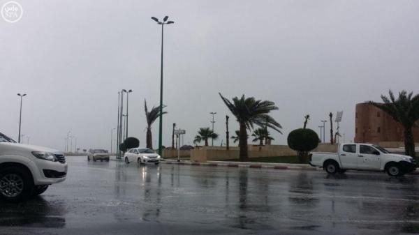 أمطار على جازان حتى الـ 8 مساءً