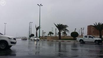 أمطار على جازان حتى الـ 8 مساءً