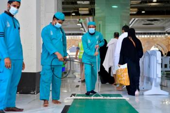 منظومة عمل على مدار الساعة في الحرمين الشريفين بالعشر الأواخر