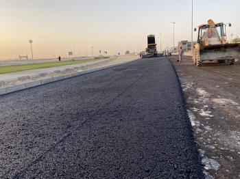 استكمال تطوير تقاطع شارعي الرياض والخليج بالقطيف