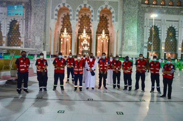 جاهزية المراكز الإسعافية بالمسجد الحرام