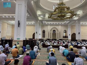 انتظام الجوامع بالاحترازات في آخر جمعة من رمضان 1442