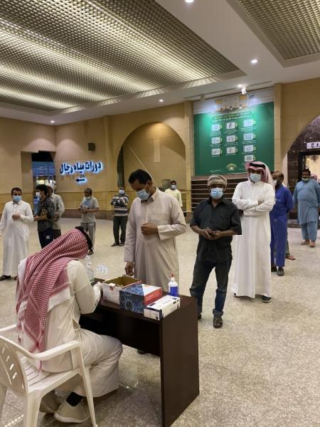 فحص «كورونا» للمصلين بجوامع ومساجد حفر الباطن