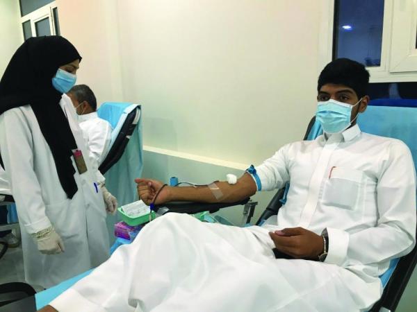 443 متبرعا بالدم في حملة «الفيصلية 26»