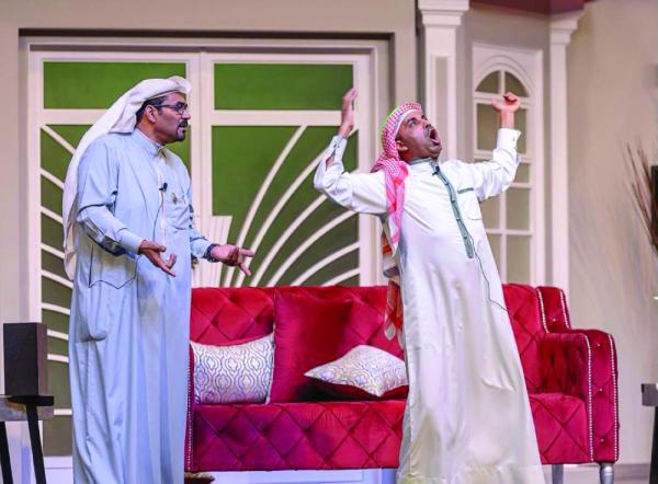 أبطال المسرح الكوميدي في «بيت بوسند»