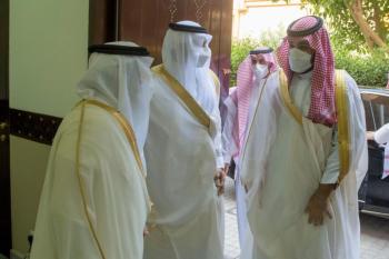 عاجل : بالصور .. ولي العهد يؤدي صلاة عيد الفطر في جامع الإمام تركي بن عبدالله بالرياض