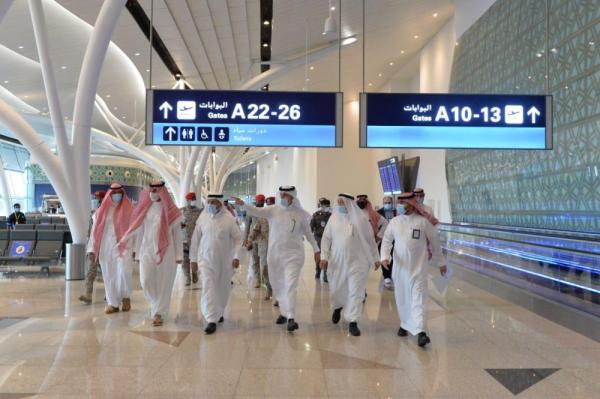 متابعة جاهزية المطارات لعودة الرحلات الدولية