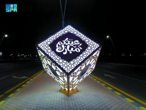 شوارع وميادين المملكة تتزين ابتهاجا بالعيد