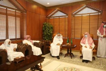 مفتي المملكة يستقبل المهنئين بعيد الفطر المبارك
