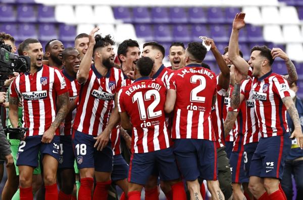 أتلتيكو يتوج بلقب الدوري الإسباني للمرة الـ11